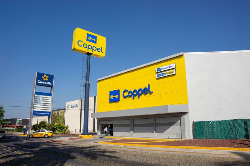 Tiendas Coppel en México. Fuente: Shutterstock