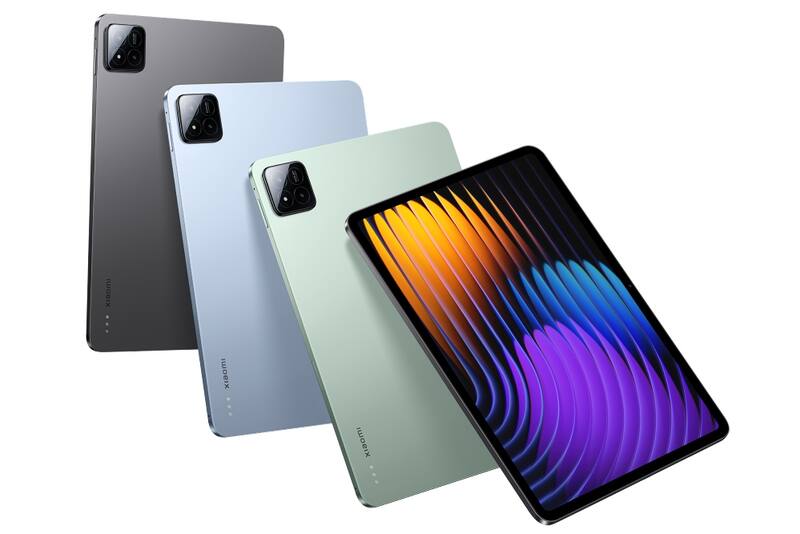 Xiaomi Pad 7 Pro, en sus diferentes variedades de colores.
