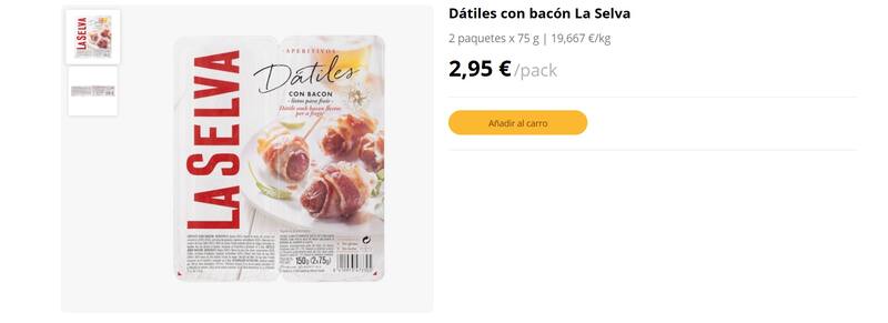 La propuesta ofrece sabor, versatilidad y todos los beneficios nutritivos y saludables de los dátiles. (Foto: www.mercadona.es)