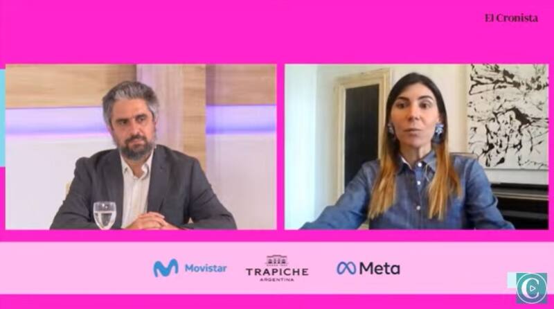 Marcela Cominelli (Newsan), moderada por Javier Petersen (El Cronista)