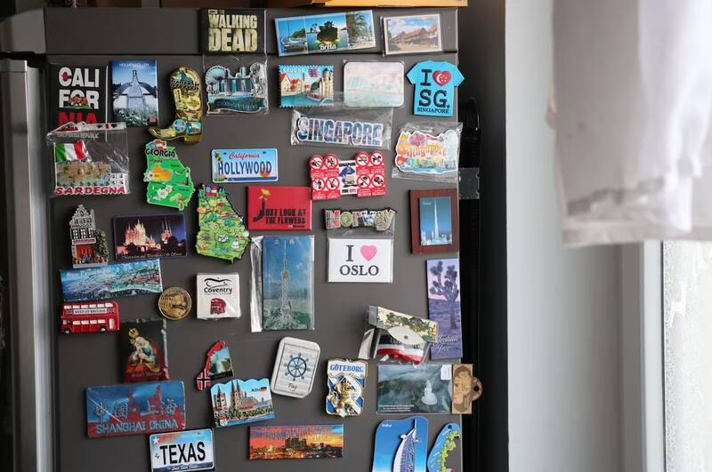 Este es el efecto real que tienen los imanes sobre las heladeras. Fuente: Archivo