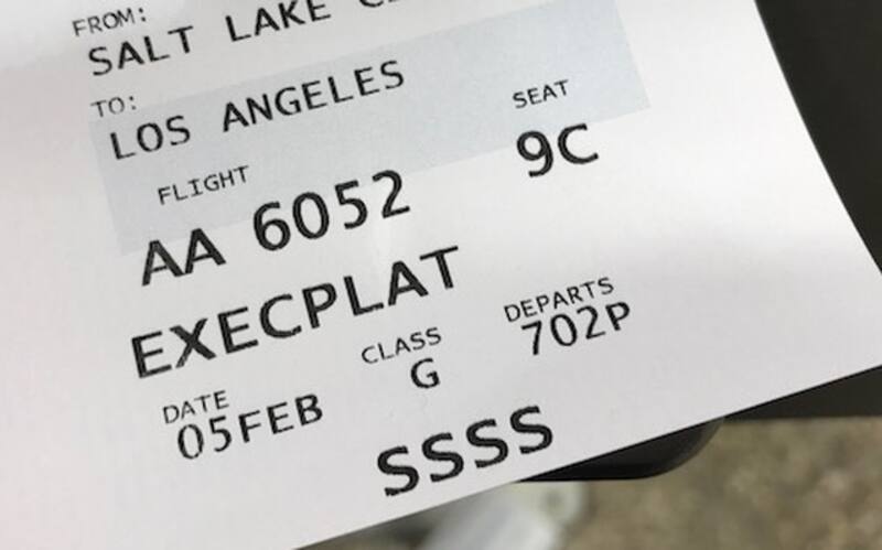 El código SSSS forma parte de un proceso diseñado para reforzar la seguridad aérea.