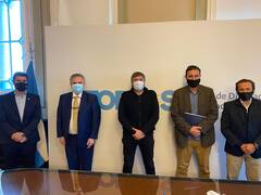 Máximo Kirchner se reunió con referentes del sector de biocombustible