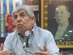 Moyano: “Si Acuña y Barrionuevo no vienen, son dos personas menos