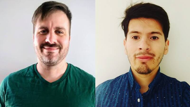 Mauricio Etcheverry (40) y Ezequiel Guzman (30).