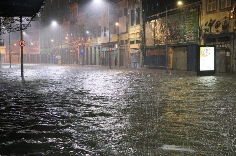Las lluvias anegaron Recife y el pronóstico prevé que continúen esta semana - EUROPAPRESS