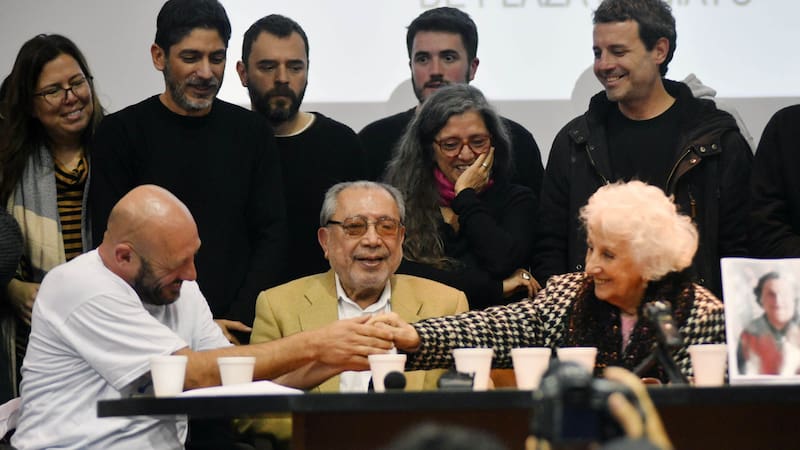 Este viernes la organización brindó una conferencia de prensa en Casa por la Identidad. (Foto: NA).