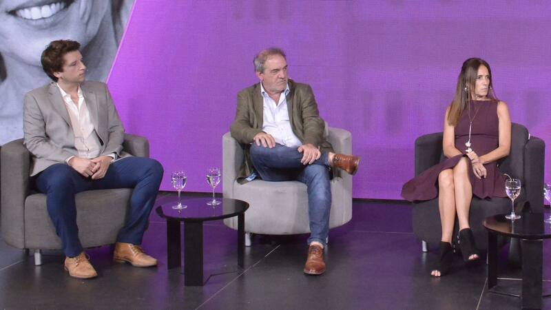 Federico González Rouco (asesor de desarrolladores), Ricardo Griot (Camarco) y Mali Vázquez (CEDU)