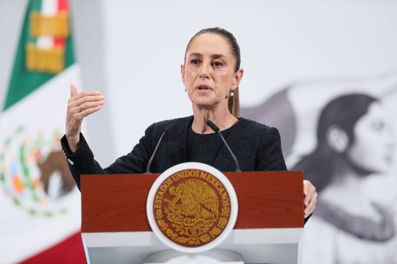 Primer año de gobierno de Claudia Sheinbaum en México. Fuente: Shutterstock