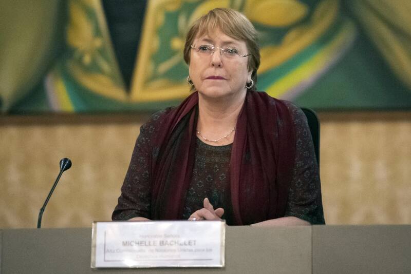 La expresidenta chilena Michele Bachelet suena como candidata también.