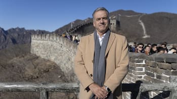 Orsi visitó sitios emblemáticos de China, antes de su encuentro con Xi Jinping