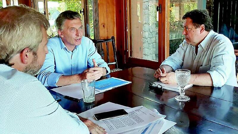 Macri, con Weretilneck. El Gobierno no quiere sorpresas en Río Negro