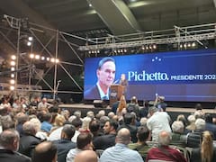 Miguel Ángel Pichetto se lanzó en Ferro, en busca del voto peronista anti-K