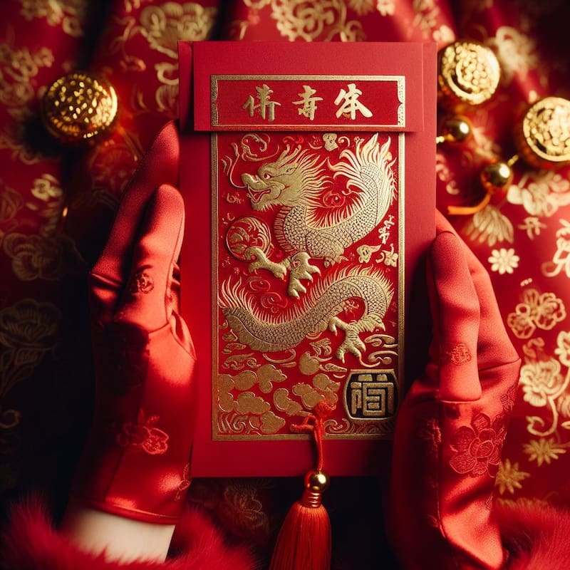 Ritual con el sobre rojo. Fuente: Archivo.