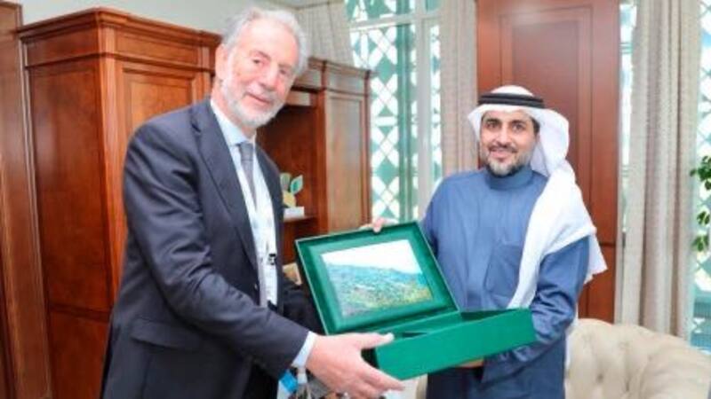 Jorge Neme en Arabia Saudita.