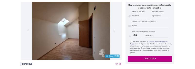 Esta propiedad se presenta como una de las mejores ofertas de Toledo. (Foto: haya.es)