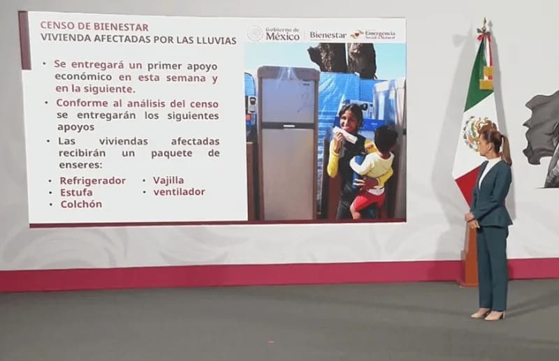 El Censo del Bienestar se realizará con el objetivo de ayudar a las familias afectadas por las lluvias. (Foto: Archivo).