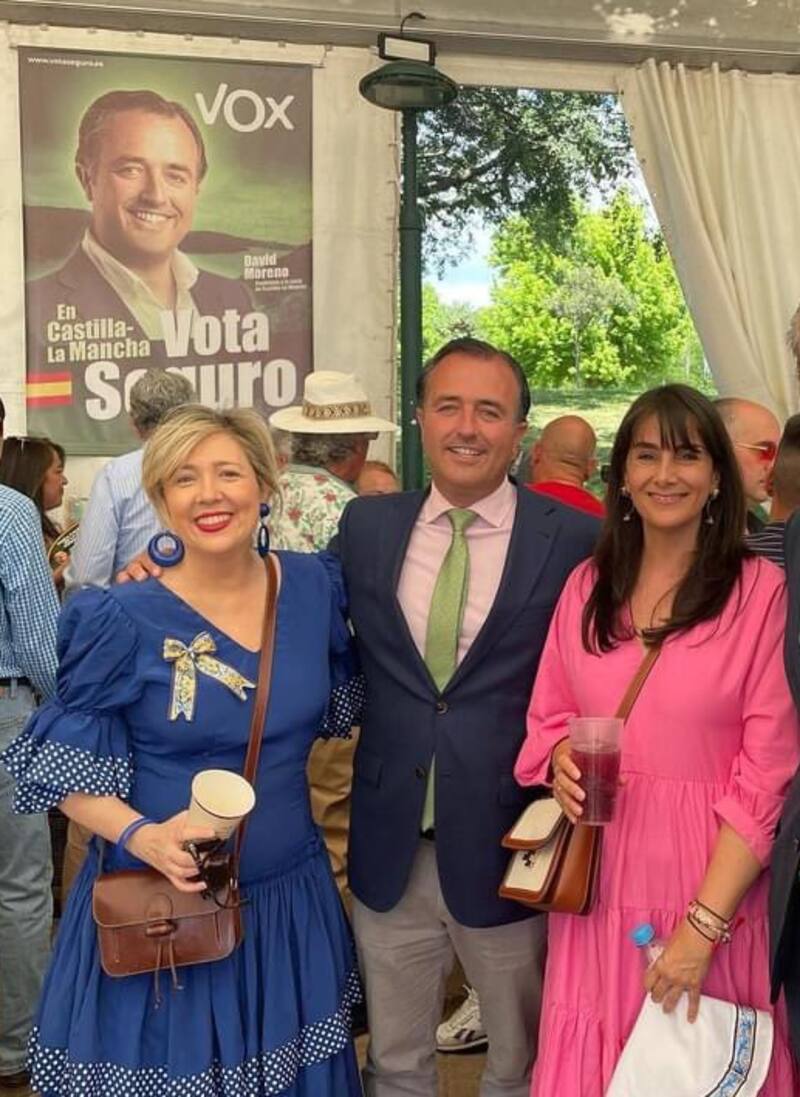 David Moreno (en el centro). Fuente: @DavidMoreno___