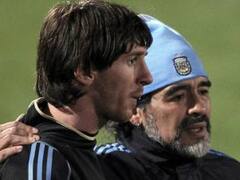 En el mundo eligen a Messi, pero en Argentina prefieren a Maradona