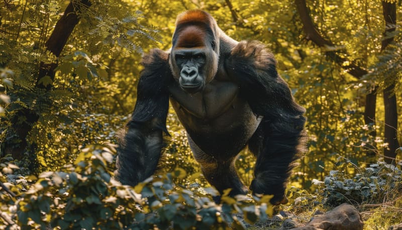 El Gigantopithecus blacki fue el primate más grande conocido, con una altura de hasta 3 metros y un peso de más de 220 kilogramos. (Foto: Freepik)