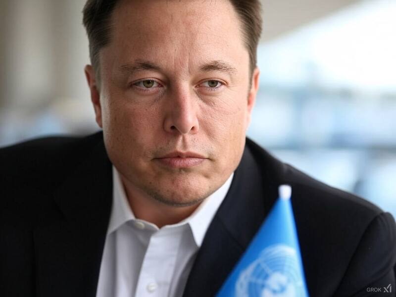 Elon Musk se refirió al rol de las Naciones Unidas. Foto: Grok.
