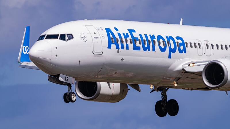 Air Europa prevé para 2024 ingresos por 2900 millones de euros, un 6% más que en el periodo anterior.