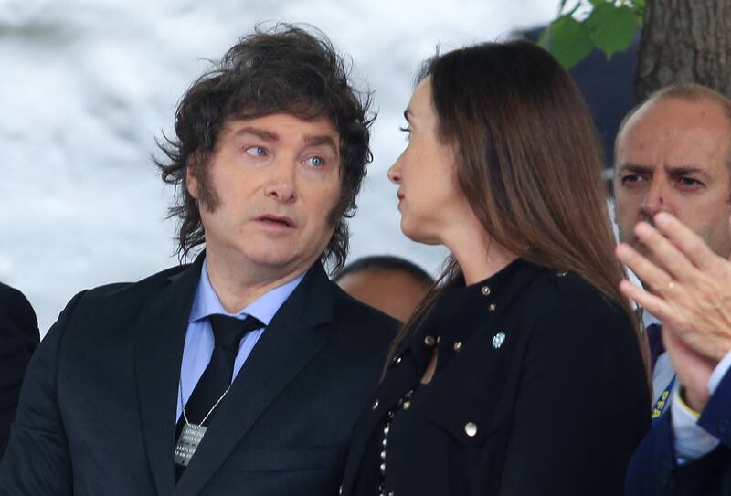 Javier Milei y Victoria Villarruel