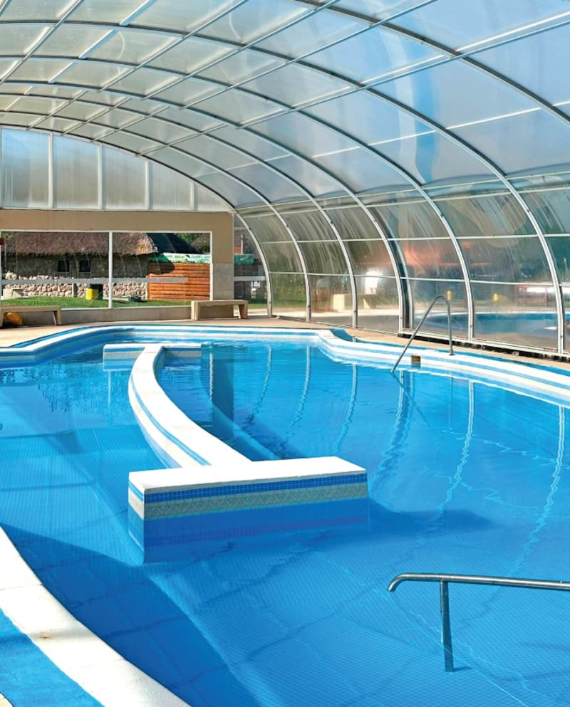 Las piletas termales están abiertas todos los días de 9 a 21 h. (Foto: Termas Concepción)