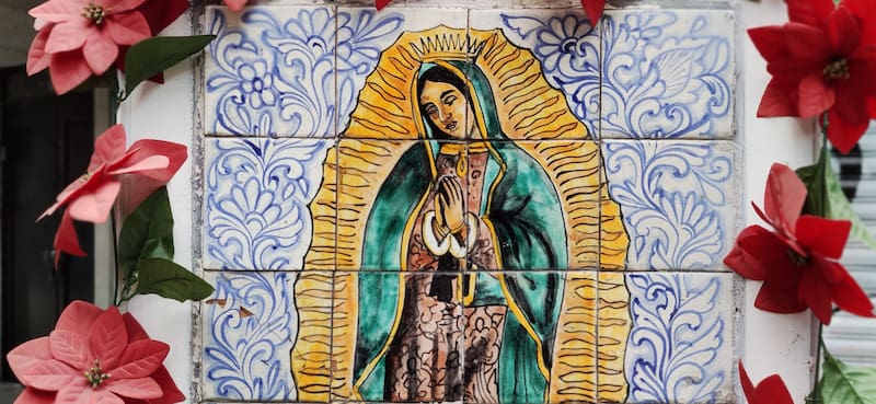 Cada 12 de diciembre se conmemora el Día de la Virgen de Guadalupe, patrona de México. Fuente: archivo