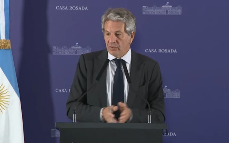 El titular de la Agencia de Recaudación y Control Aduanero (ARCA), Juan Pazo.