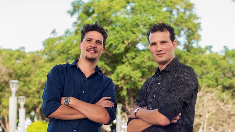 Lautaro y Gerónimo Gieco, fundadores de 420 CBD Premium