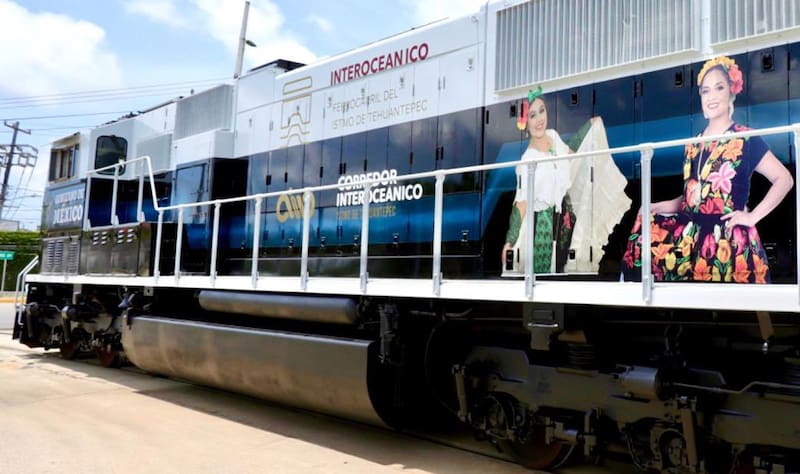 Así será el Tren Interoceánico de México. Fuente: Gobierno México