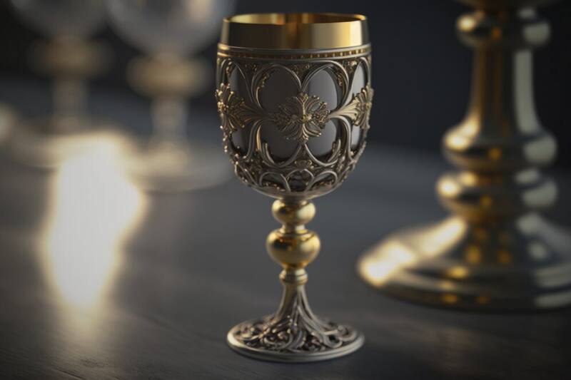 El Santo Grial, en la película "Indiana Jones y la Última Cruzada", es presentado como un artefacto místico con el poder de otorgar la vida eterna. (Foto: freepik.es).