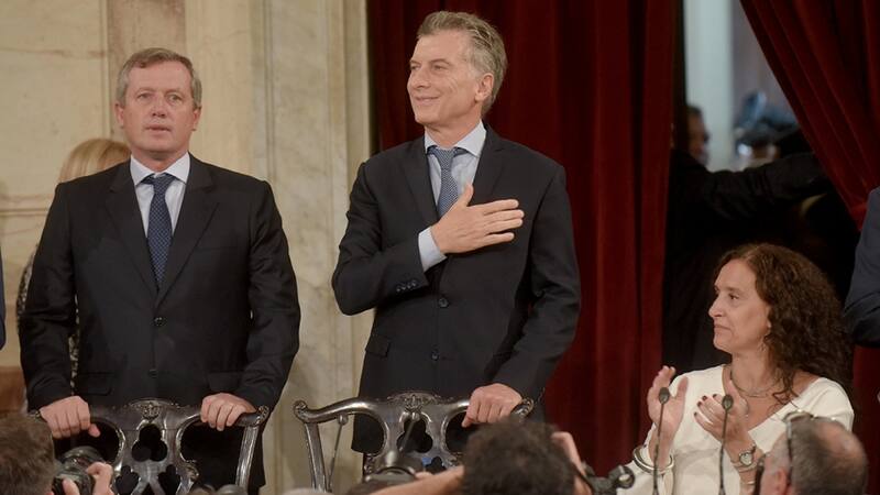 El presidente Mauricio Macri inauguró el 136° período de sesiones ordinarias del Congreso.
