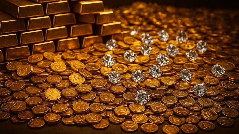 El hallazgo del siglo: desentierran enormes cantidades de oro y diamantes ocultos durante 3000 años y son todos de un sólo país.