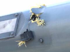 Atentado en Colombia: así quedó el helicóptero donde viajaba el presidente Iván Duque tras el ataque