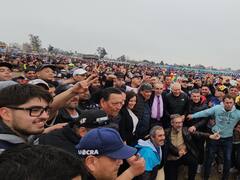 Guillermo Moreno sorprendió con un multitudinario cierre de campaña: "Daremos todo"