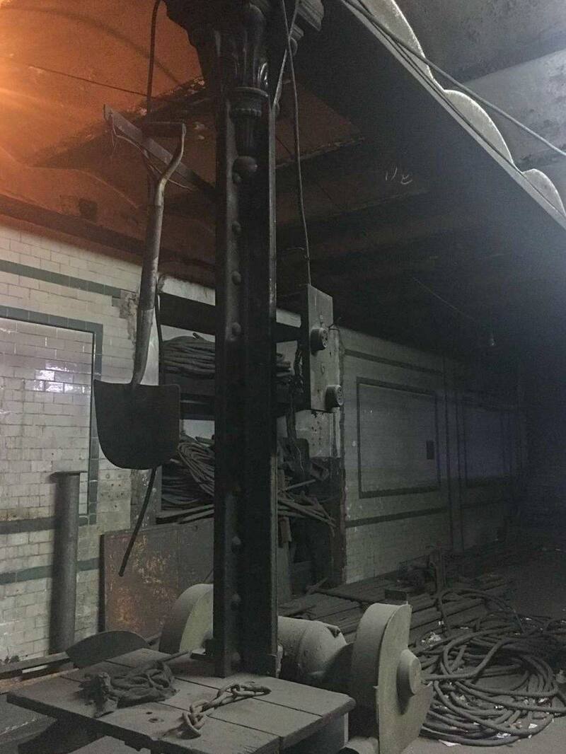 Pasco Sur actualmente funciona como depósito de materiales, al que solo tienen acceso los trabajadores del subte.