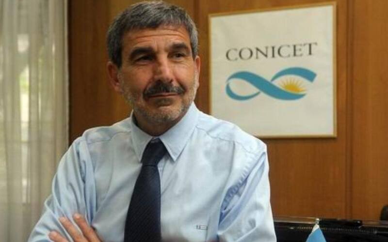 Roberto Salvarezza, ministro de Ciencia, Tecnología e Innovación.