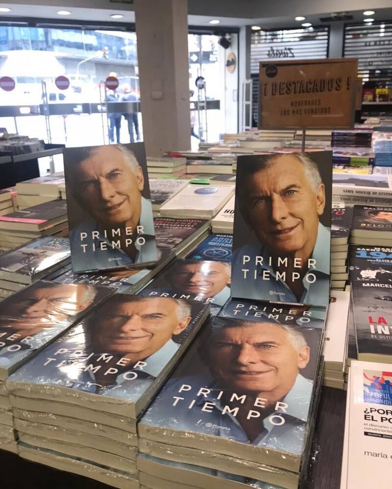 "Primer tiempo", publicado en marzo de 2021, fue el primer libro del expresidente Mauricio Macri.