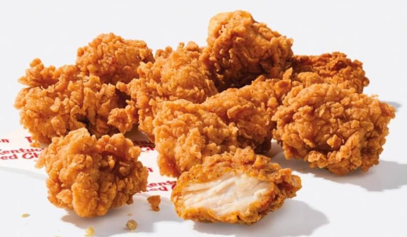 A pesar de dedicarse al pollo frito, KFC recién lanzó sus nuggets en los Estados Unidos en 2023.