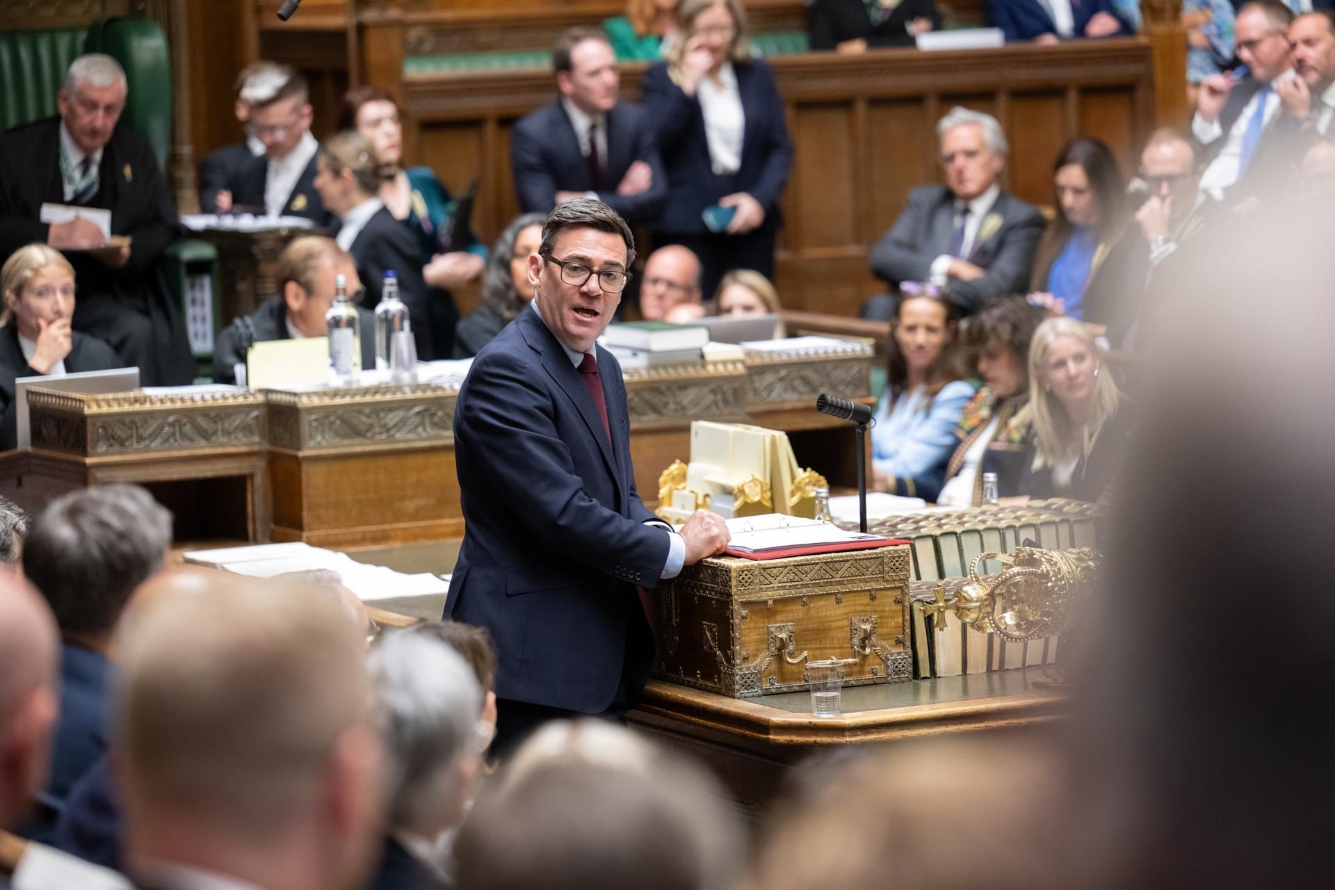 Andy Burnham, ministro del Reino Unido.
Foto: EFE
