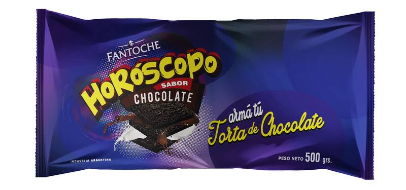 Fantoche lanzó el primer surtido de sus galletitas en tubo, bajo la marca Horóscopo.