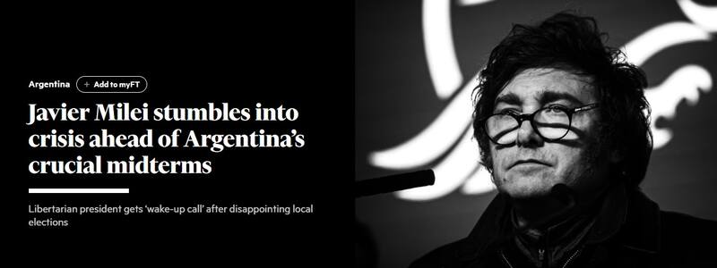 La portada del artículo que escribió Ciara Nugent (Fuente: Financial Times)