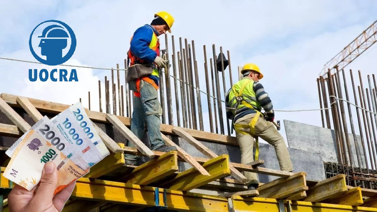 Paritaria UOCRA 2026: cuánto cobrarán los trabajadores de la construcción en junio, julio y agosto