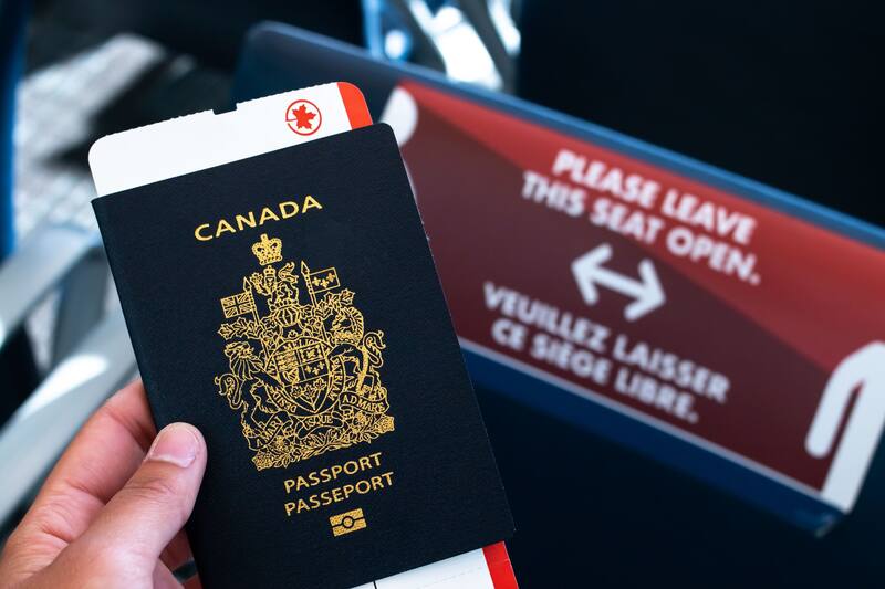 Los ciudadanos canadienses pueden ingresar a Estados Unidos únicamente mostrando su pasaporte. Fuente: archivo.
