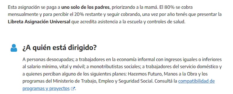 ANSES incluye el nivel de ingresos para aprobar la solicitud de cobro de la Asignación Universal por Hijo (AUH)