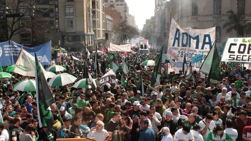 A qué hora se movilizarán los manifestantes el miércoles.