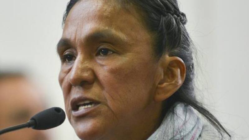 La dirigente jujeña, Milagro Sala