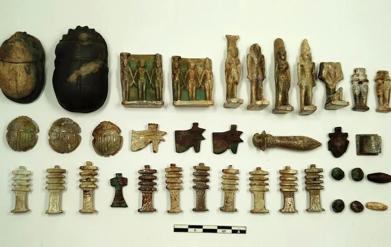 Los objetos encontrados ayudan a detallar cómo era la vida en la antigüedad.